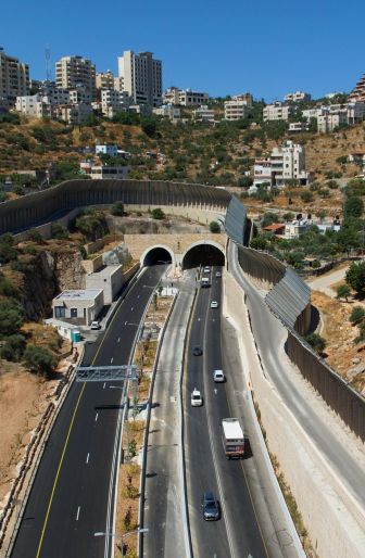 כביש המנהרות צילום: חברת מוריה