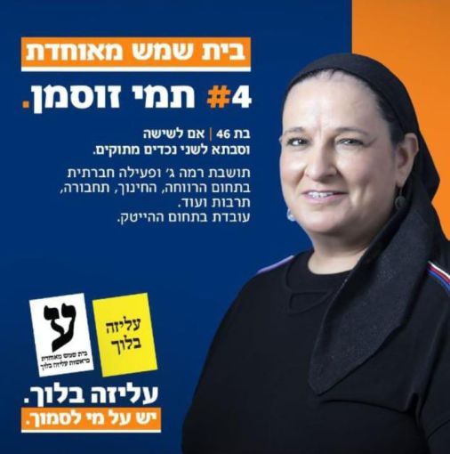 זוסמן בבחירות